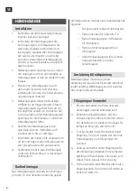 Preview for 8 page of Menuett 002-964 Operating Instructions Manual