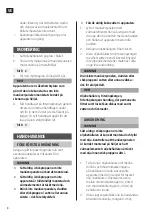 Preview for 8 page of Menuett 002381 Operating Instructions Manual