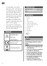 Preview for 10 page of Menuett 003-024 Operating Instructions Manual