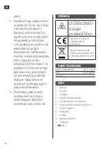 Preview for 14 page of Menuett 003-024 Operating Instructions Manual