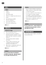 Preview for 8 page of Menuett 003747 Operating Instructions Manual