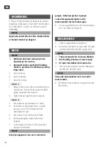 Preview for 12 page of Menuett 004322 Operating Instructions Manual