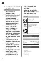 Preview for 44 page of Menuett 005414 Operating Instructions Manual