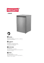 Preview for 1 page of Menuett 006587 Operating Instructions Manual