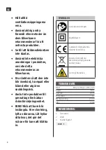 Preview for 8 page of Menuett 006589 Operating Instructions Manual