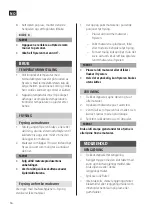 Preview for 16 page of Menuett 006589 Operating Instructions Manual