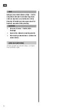 Preview for 8 page of Menuett 008058 Operating Instructions Manual