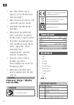 Предварительный просмотр 10 страницы Menuett 008058 Operating Instructions Manual