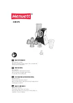 Menuett 008375 Operating Instructions Manual preview