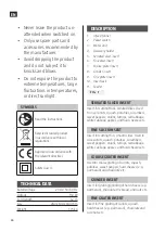 Preview for 26 page of Menuett 008375 Operating Instructions Manual