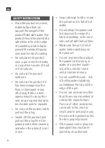 Preview for 16 page of Menuett 008378 Operating Instructions Manual