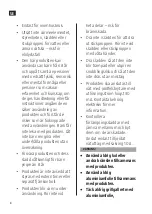 Preview for 8 page of Menuett 009634 Operating Instructions Manual