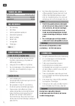 Preview for 6 page of Menuett 011705 Operating Instructions Manual