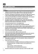 Preview for 35 page of Menuett 013697 Operating Instructions Manual