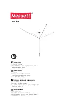 Preview for 1 page of Menuett 013813 Operating Instructions Manual