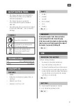 Preview for 17 page of Menuett 014815 Operating Instructions Manual