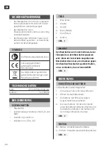 Preview for 20 page of Menuett 014815 Operating Instructions Manual