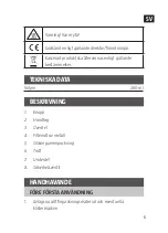 Preview for 5 page of Menuett 023196 Operating Instructions Manual