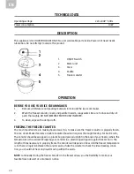 Предварительный просмотр 28 страницы Menuett 802-486 User Instructions