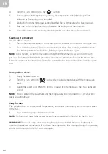 Preview for 30 page of Menuett 802-709 Operating Instructions Manual