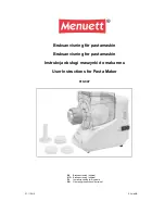 Menuett 810-047 User Instructions preview