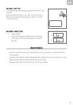 Предварительный просмотр 27 страницы Menuett 821-029 User Instructions