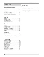 Preview for 2 page of Menvier Security DC58M+ Installation & Programming Instructions