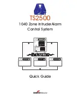 Предварительный просмотр 1 страницы Menvier Security TS2500 Quick Manual