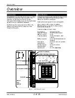 Предварительный просмотр 2 страницы Menvier Security TS510 Installation & User Manual