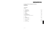 Предварительный просмотр 38 страницы Menzer ESM 406 Translation Of The Original Operating Instructions