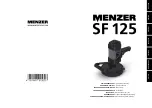 Menzer SF 125 Original Instructions Manual предпросмотр