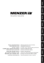 Preview for 1 page of Menzer TBS 225 PRO Translation Of The Original Operating Instructions