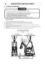 Предварительный просмотр 71 страницы Menzi Muck IHI 12VXE Operator'S Manual