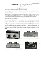 Предварительный просмотр 1 страницы Meopta STEREO 35 Operating Instructions