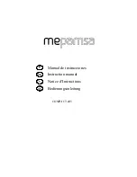 Mepamsa COMPACT-405 Instruction Manual предпросмотр