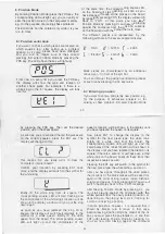 Preview for 11 page of Mephisto MMV Lnstruction Manual