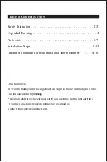 Предварительный просмотр 3 страницы Merach MR-526 Instruction Manual