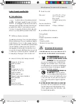 Предварительный просмотр 9 страницы Meradiso 102583 Operation And Safety Notes