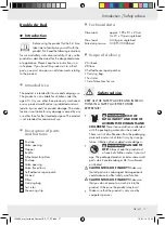 Предварительный просмотр 17 страницы Meradiso 102583 Operation And Safety Notes