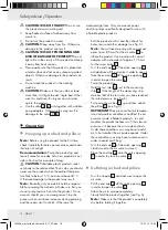 Предварительный просмотр 18 страницы Meradiso 102583 Operation And Safety Notes