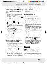 Предварительный просмотр 19 страницы Meradiso 102583 Operation And Safety Notes