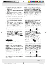 Предварительный просмотр 21 страницы Meradiso 102583 Operation And Safety Notes