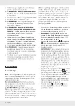 Preview for 11 page of Meradiso 273287 Operation And Safety Notes