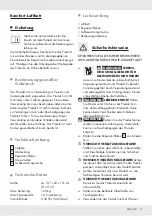 Preview for 16 page of Meradiso 273287 Operation And Safety Notes