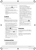 Preview for 9 page of Meradiso 292036 Operation And Safety Notes