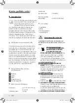 Preview for 14 page of Meradiso 292036 Operation And Safety Notes