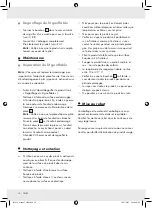 Preview for 16 page of Meradiso 292036 Operation And Safety Notes