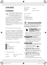 Preview for 25 page of Meradiso 292036 Operation And Safety Notes