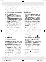 Preview for 30 page of Meradiso 292036 Operation And Safety Notes