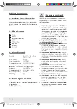 Предварительный просмотр 12 страницы Meradiso Z31196 Operation And Safety Notes